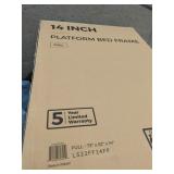 Brand New 14"Full Size Platform Bed Frame
