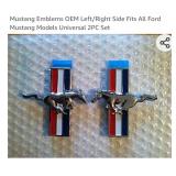 Mustang Emblems OEM Left/Right Side Fits All Ford