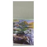 DIY  ADULT PAINT BY NUMBER..cabin scene includes