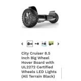 City Cruiser 8.5 Inch Big Wheel Hover Board with
