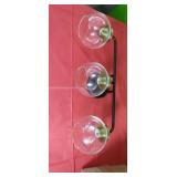 TOUNISAR  24" VANITY LAMP  3 LIGHTS (NEW)