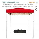 Sunnyglade 6x4 Ft Pop-Up Canopy Tent Outdoor