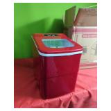 New Red Counter top Ice Maker Machine,Compact