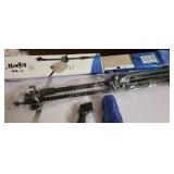 Moukey Microphone Stand, Tripod Boom Mic Stand