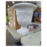 Large Flower Pot Urn New, but has hole in side...