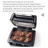 Geek Chef Smart Indoor XL Air Fryer Grill