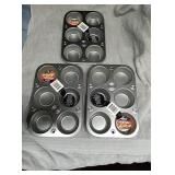 5 muffin/cupcake pans