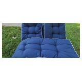 Porch Swing / Glider / Bench Cushions, 3 pc set