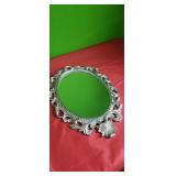 NEW Silver Decorative Mirror 12" wide by 17" tall