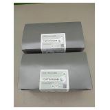 2 new boxes of toptimask adult face masks....50
