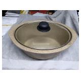 Replacement crock insert for oval crock pot