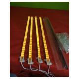 4 New 17" LED Grow Lights Has Remote to Turn them