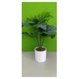 New 21" SILK PLANT in Planter
