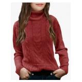 Girls Turtleneck Sweaters Pullover Kids Toddlers