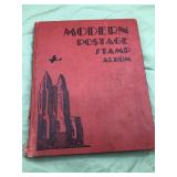 Modern postage stamp album