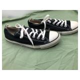 Black converse size men