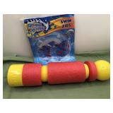Water gun and arm floaties