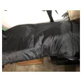 Black sleeping bag