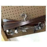 6 heavy duty pants hangers