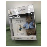 Peter rabbit book and toy
