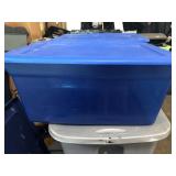 Sterilite Blue 50qt. Tote with lid
