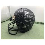 Autographed helmet