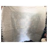 Hand stitched baby quilt