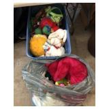Large lot of stuffed animals