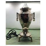 Silver plate With bake light handle