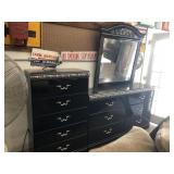 3 piece Ashley bedroom set- headboard needs new