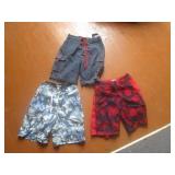3 Pair of Swimming Trunks Size 28 / Med