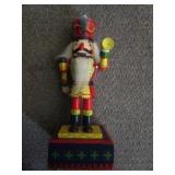Musical / Animated Nut Cracker / Arms Move up and
