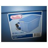 45 Gallon Storage Tote with Locking Lid