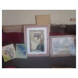 Large Picture / Numbered and Signed Margaret Hall