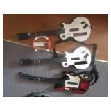 Nintendo Wii Guitar Controllers / Steering Wheel