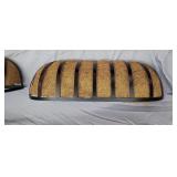 NEW PORCH RAILING PLANT HOLDERSSET OF 2