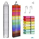 NEW Vinyl roll holder, can hold 50 rolls. Hangs