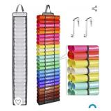 NEW Vinyl roll holder, can hold 50 rolls. Hangs