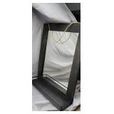 NEW Wall Hanging Mirror w/ ShelfColor: