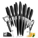Brand New Home Hero Kitchen Knife Set - 17 piece