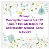 Payment, Date, hours & address info