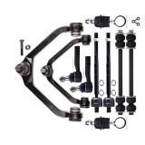 10Pcs Front Suspension Kit Upper Control Arm