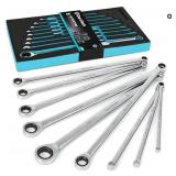 DURATECH Extra Long Ratcheting Wrench Set,