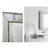 22 in. W x 30 in. H Surface Mount Metro Beaded