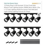 12 Packs Plug in LED (Include 13 Foot Track Rails