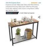 Ecoprsio Console Table Sofa Table with Mesh