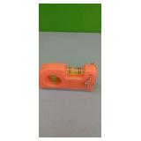 3 inch magnetic 2 bubble level with key chain and