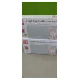 Vinyl Synthetic Exam Gloves (2 boxes)