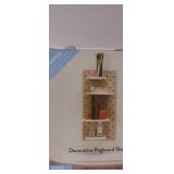 Melannco MDF Shelf Pegboard, 20x10-Inch, White