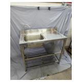 Outdoor Stainless Sink For BBQ/ Fish Cleaning,